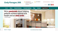 Desktop Screenshot of flanagansmiles.com